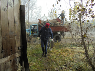Уборка территории по ул. В. Листьева